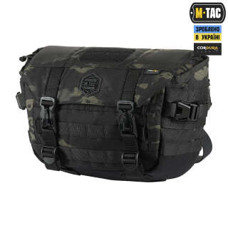 M-Tac сумка Messenger Bag Elite Hex Multicam Black/Black