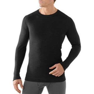 Термофутболка чоловіча Smartwool NTS Mid 250 Crew Black, р.L (SW SS600.001-L)