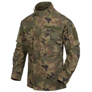 Кітель CPU - PolyCotton Ripstop, PL Woodland, Helikon-Tex (BL-CPU-PR-04)