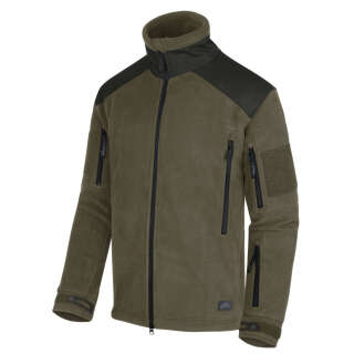 Куртка LIBERTY - Double Fleece, Olive/Black, Helikon-Tex