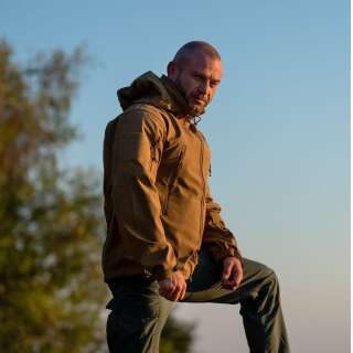 Куртка GUNFIGHTER - Shark Skin Windblocker, Coyote, Helikon-Tex