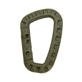 Набір карабінів пластикових Tramp 3 шт Green