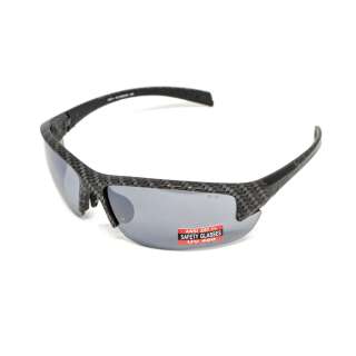 Окуляри захисні Global Vision Hercules-7 Carbon (flash mirror), дзеркальні сірі в графітовій оправі