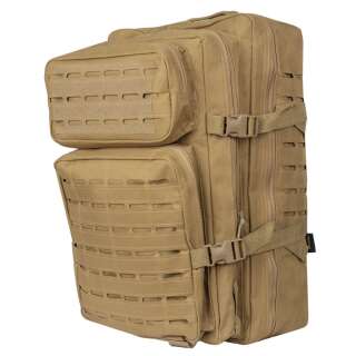 Рюкзак штурмовой MOLLE Laser Cut 45L, Coyote