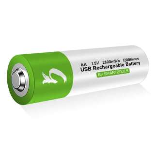 Акумуляторна батарея АА з роз'ємом TYPE-C, 1шт, Smartoools