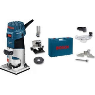 Фрезер кромковий Bosch Professional GKF 600 SET у чемодані