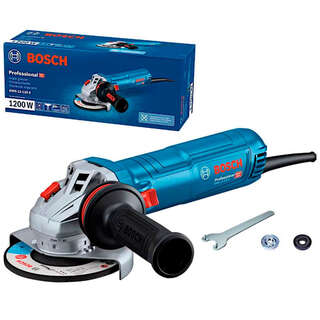 Кутова шліфмашина Bosch Professional GWS 12-125 S з регулюванням і антивібраційною рукояткою