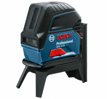 Лазерний нівелір Bosch Professional GCL 2-15 Professional з тримачем RM 1, поворотним кріпленням