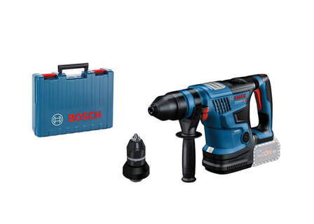 Акумуляторний перфоратор Bosch Professional GBH 18V-34 CF, у чемодані, без акб
