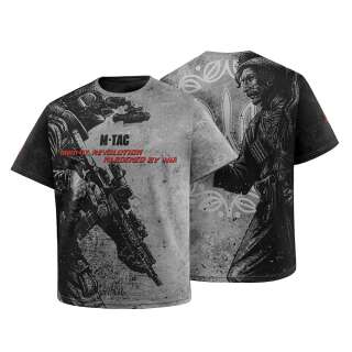 M-Tac футболка Warrior 1919 Oversize Light Grey